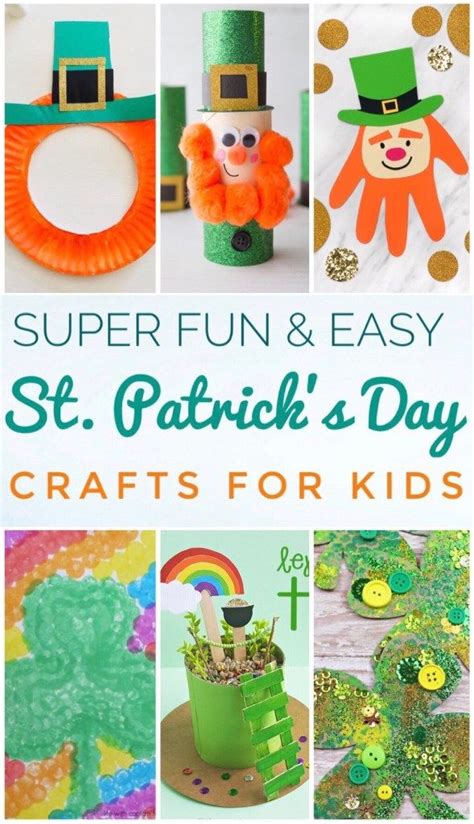 Finally, a fantastic set of st patrick's day crafts for kids. Super Fun St. Patrick's Day Crafts for Kids | Holiday ...