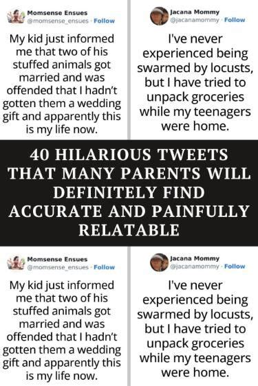 Hilarious Tweets That Many Parents Will Definitely Find Accurate And