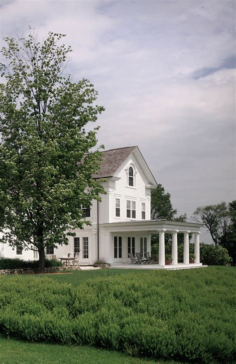 Greek Revival Farmhouse Di Biase Filkoff Architects