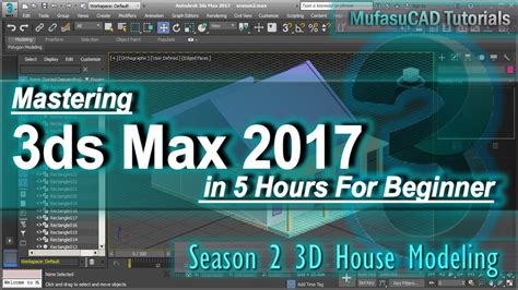 3ds Max 3d House Modeling Tutorial Basic For Beginner
