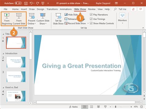 How To Powerpoint Slide Show