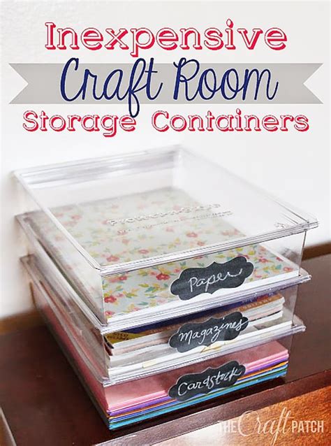 Diy Craft Room Ideas And Craft Room Organization Projects Inexpensive