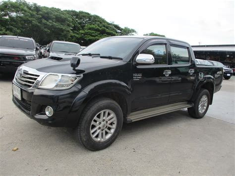 2012 Vigo 4wd 30g At Double Cab Black 7753 Toyota Used Cars