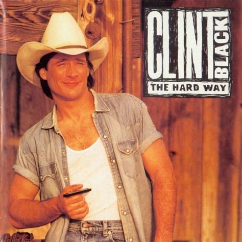 1992 Clint Black The Hard Way Sessiondays