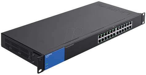 Linksys Lgs124p Switch Gigabit 24 Ports Poe Chez Reichelt Elektronik