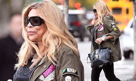 Wendy Williams Dresses Down As She Returns To Work In New York After