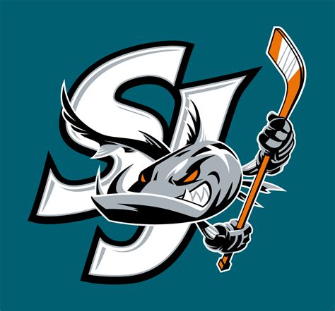 San Jose Barracuda Alternate Logo American Hockey League Ahl