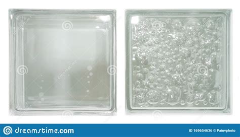Double Bubble Glass Block Wall Stock Photography