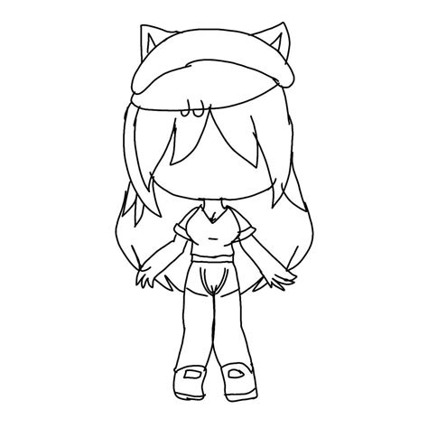 • no copy, no reupload. Mais popular! Gacha Life Para Colorir - gacha life para colorir e imprimir ~ Imagens para ...