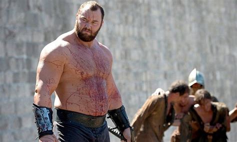 Game Of Thrones Mountain Actor Hafþór Björnsson Loses Europes