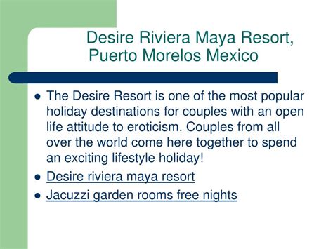 PPT - desire riviera maya resort - Desire Riviera Maya Resort, Puerto