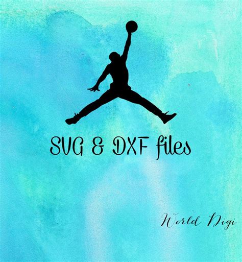 Jumpman Jordan Svg Dxf Cut Files Basketball Vinyl By Worlddigi