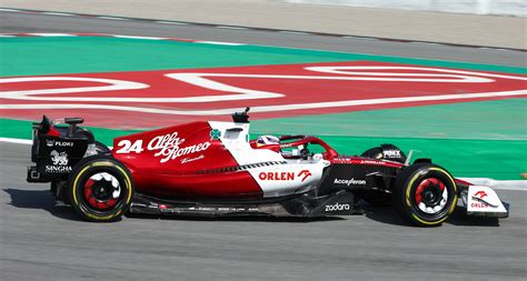 Alfa Romeo Reveals 2022 F1 Livery And Completes Filming Day In Barcelona