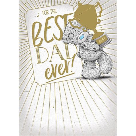 Best Dad Ever Me To You Bear Father S Day Card Fss01028 Me To You Bears Online Store