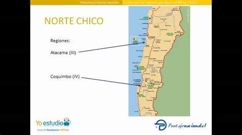 ¿Cuáles son las regiones que abarca el Norte Chico? - YouTube