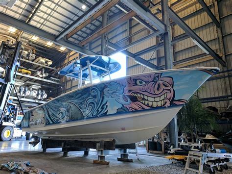 Custom Boat Wraps Vinyl Bros Wraps Tint And Customization