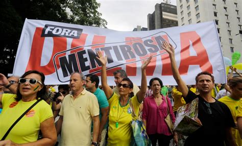 Mass Protests In Brazil Demand Impeachment Of President End To
