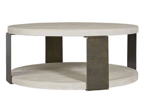 Coffee tables the center of any family room is the classic coffee table. Universal Furniture | Modern | Wilder Round Cocktail Table
