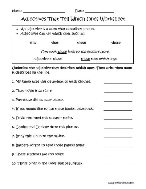 Ten entertaining ways to practise personality adjectives with activities for all ages and levels. Adjectives Worksheets | Regular Adjectives Worksheets