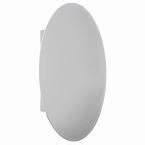 Recessed and surface mounted injection polystyrene body bathroom plastic medicine mirror cabinet. Pegasus 24 in. x 36 in. Recessed or Surface-Mount Oval ...