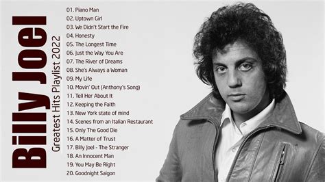 billy joel greatest hits full album best songs of billy joel collection youtube