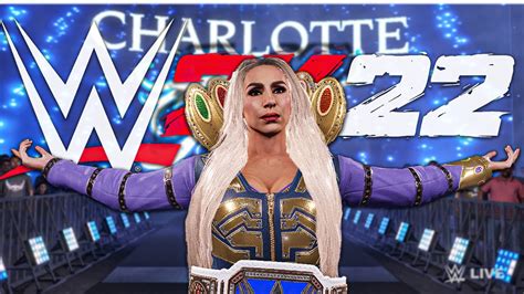 CHARLOTTE FLAIR Entrance WWE 2K22 60 FPS YouTube