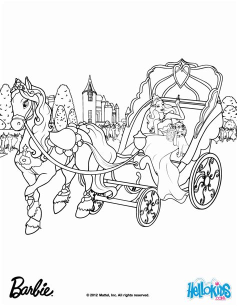 Coloring pages for kids and learn color for children and colours for kids cartoons with all your favorites heroes like peppa pig, elsa frozen, paw patrol. Barbie Horse Coloring Page - Coloring Home