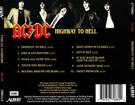 Ac Dc Highway To Hell 1979 ~ Mail 4 Metal Blogspot