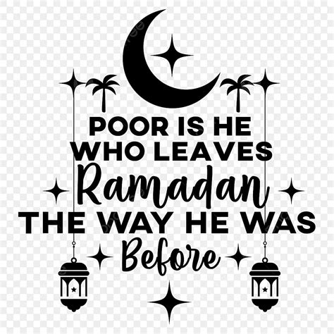Ramadan Kareem Islamic White Transparent Ramadan Kareem Special