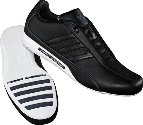 Adidas Porsche Design S2 Mens Shoes In Black Black White