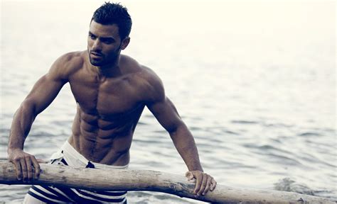 Simon Fourcade Sochi Male Fitness Models Tan Guys Men Photography