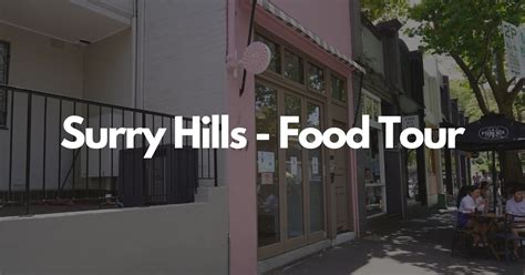 Surry Hill Nsw Sydney Food Guide Janice Fung