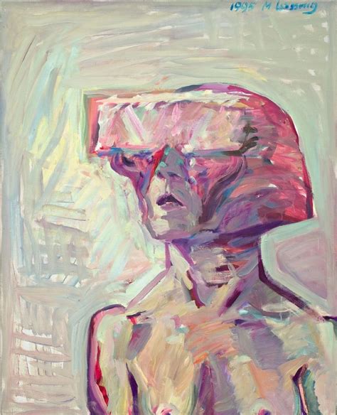 Maria Lassnig Kleines Science Fiction Self Portrait 1995 Idee