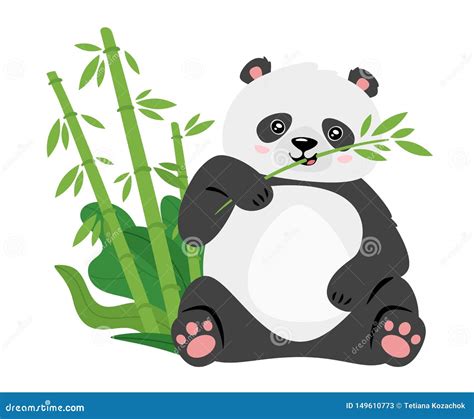 Details More Than 79 Panda Eating Bamboo Drawing Vn