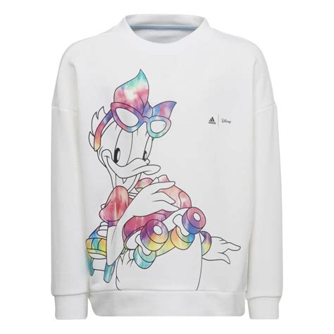 Adidas Disney Daisy Duck Girls Crew Sweatshirt Juniors From Excell