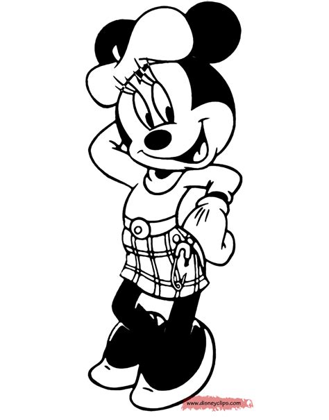 Minnie mouse is quite the lady. Minnie Mouse Coloring Pages 9 | Disney Coloring Book