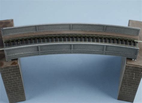N Scale Luetke 66 695 Structure Bridge Steel Plate Curve