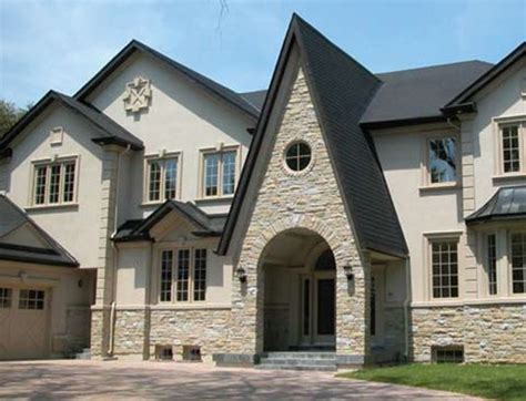Exterior Stucco And Siding Stone Toronto Exterior By Design