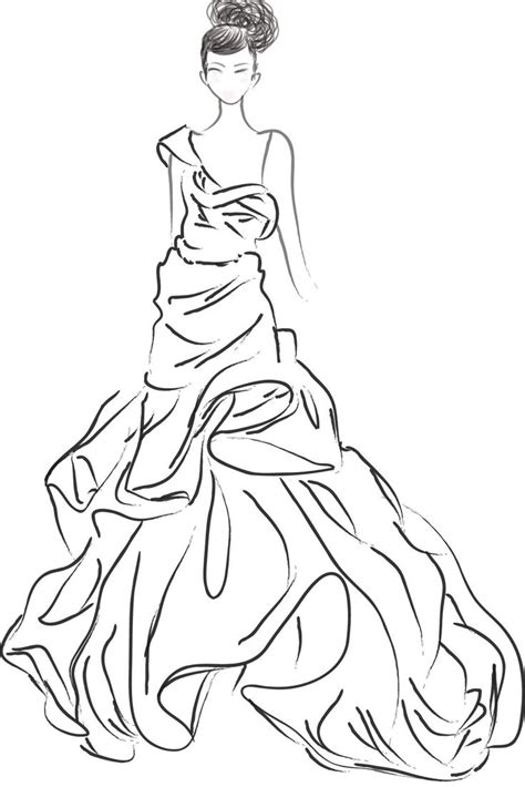 Print our free coloring pages! Barbie Fashion Clothes Coloring Pages Sketches | fashion ...