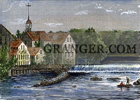 Image Of Textile Mill 1793 Samuel Slaters Textile Mill Built At