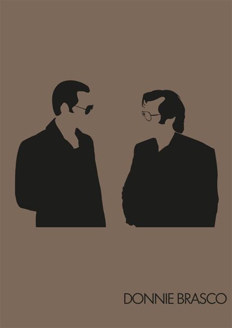 Donnie Brasco Movie Posters Movies Vinyl Paper Quotes Vintage Enthusiasts Posters Home Room