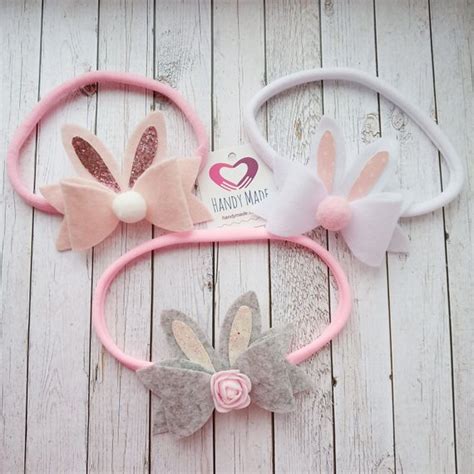 Bunny Ears Headband Bunny Headband Easter Baby Headband