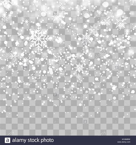 Weihnachtsschneevektor einzeln auf dunklem hintergrund. Weihnachten Hintergrund mit fallenden Schneeflocken auf ...