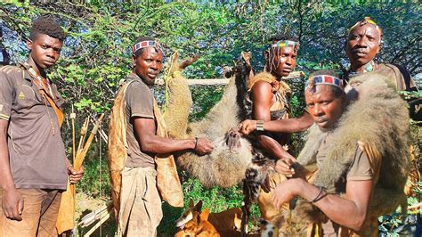 Hadzabe Tribe Made It Again African Traditional Lifestyle Youtube