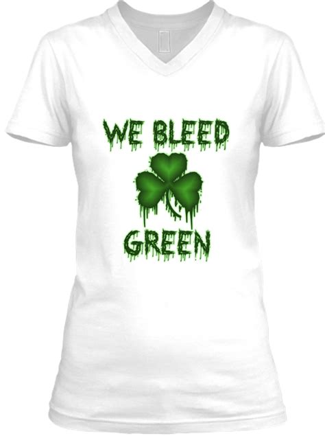 limited edition we bleed green shirts products teespring
