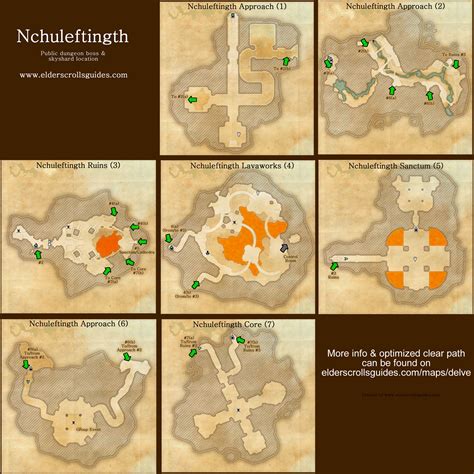Nchuleftingth Public Dungeon Map Elder Scrolls Online Guides