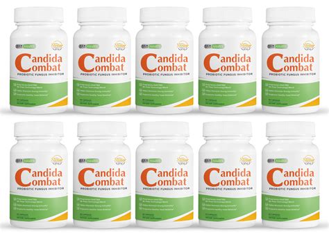 Pack Candida Combat Inhibidor De Hongos Probi Tico C Psulas X Vitamins Minerals