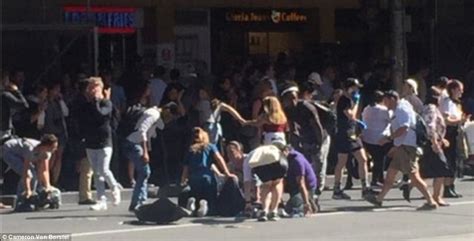 Aerial Photo Shows Horrific Aftermath Of Flinders Street Daily Mail