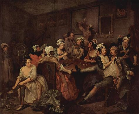 Scene In A Tavern The Orgy William Hogarth WikiArt Org