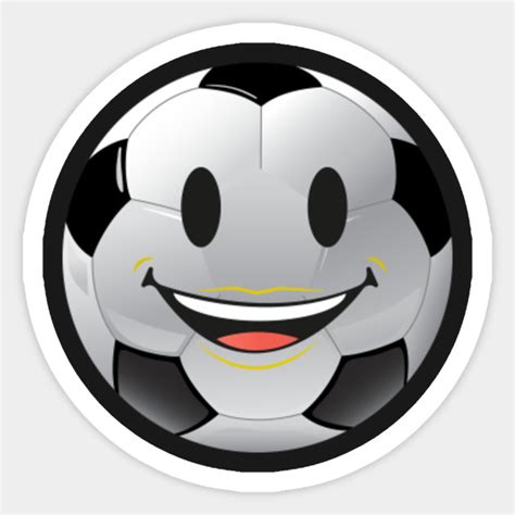 Soccer Ball Smiley Face Emoji Love Cute Emoji Emoji Cara Feliz Images